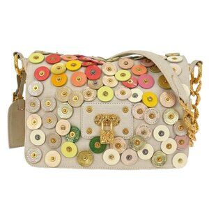 Louis Vuitton Off-white Polka Dot Fleurs Viviane Shoulder Bag RE0127 177599
